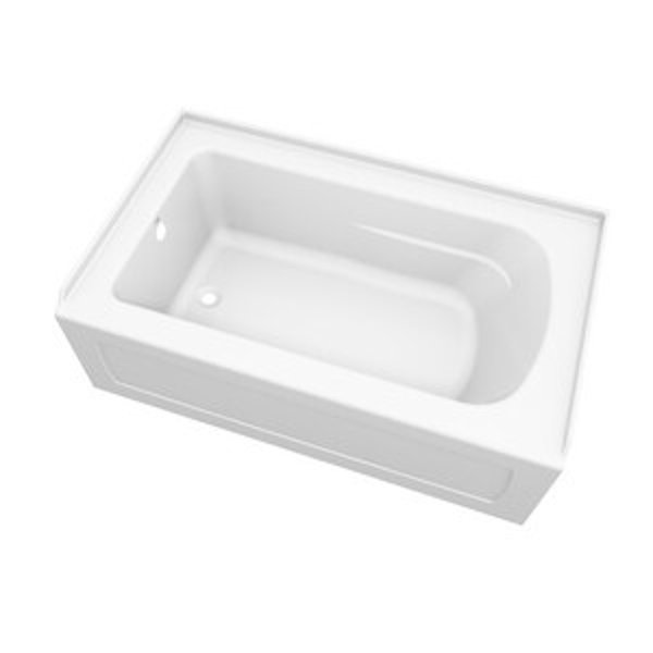 Proflo 60'' x 36'' Alcove / Tile In Soaking Acrylic Bathtub | Wayfair
